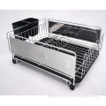 1 Tier 201 Stainless Steel Dish Rack Stainless Steel Kitchen Rack Drainer Supplier